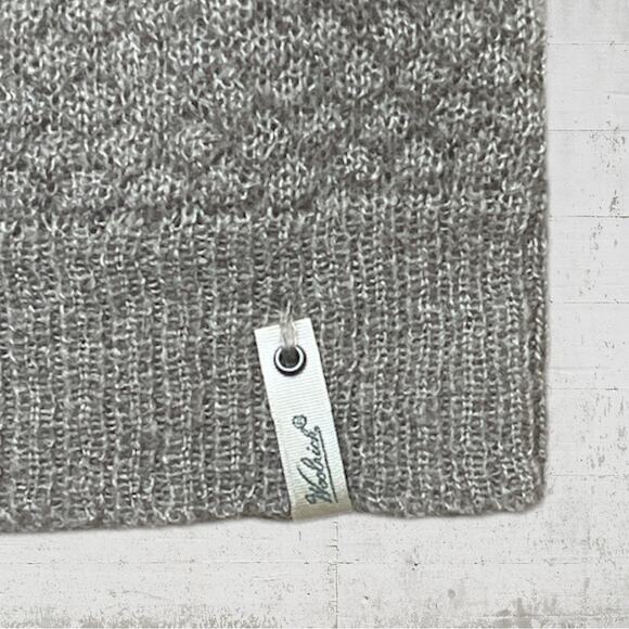 Woolrich Crewneck Cardigan Wool Mohair Blend  Sweater Size Medium - Picture 7 of 11